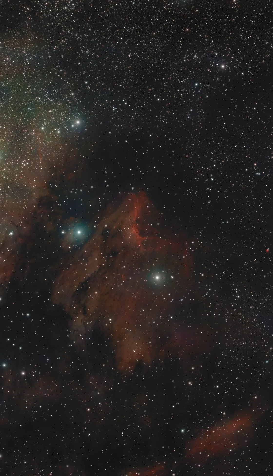 IC 5070 — Pelican Nebula